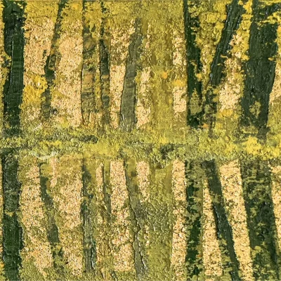 Green and Golden Reflections – mini