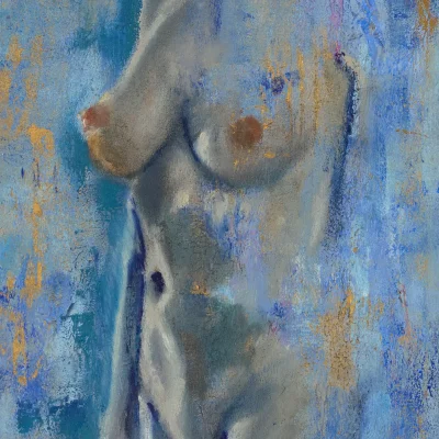 Nude in Blue