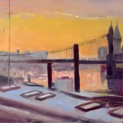 Sunrise Hammersmith Bridge