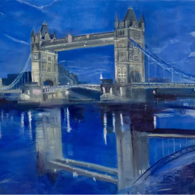 Tower Bridge In The Blue