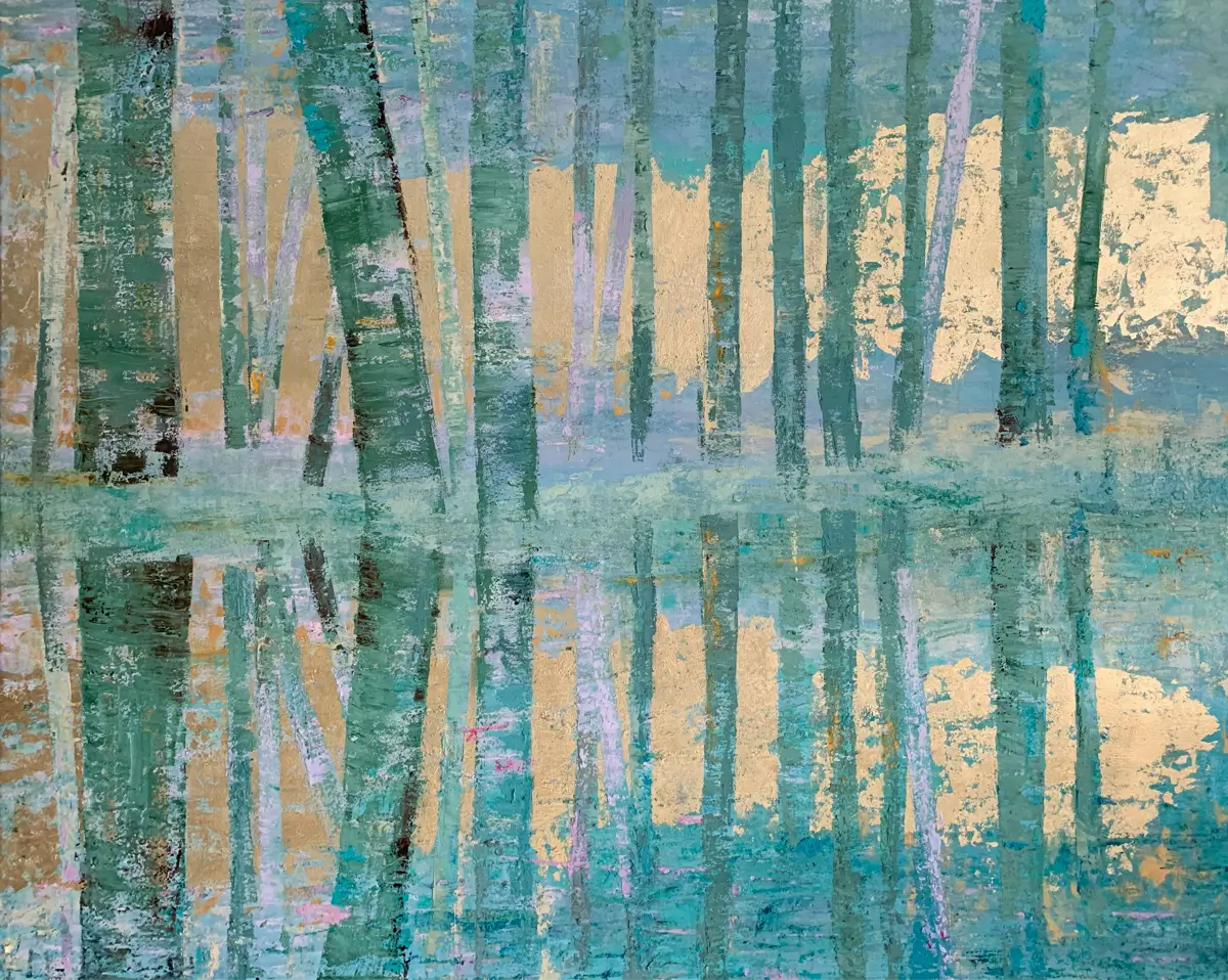 Woodland Water Reflections