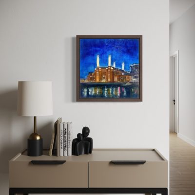 Night Lights at Battersea Power Station