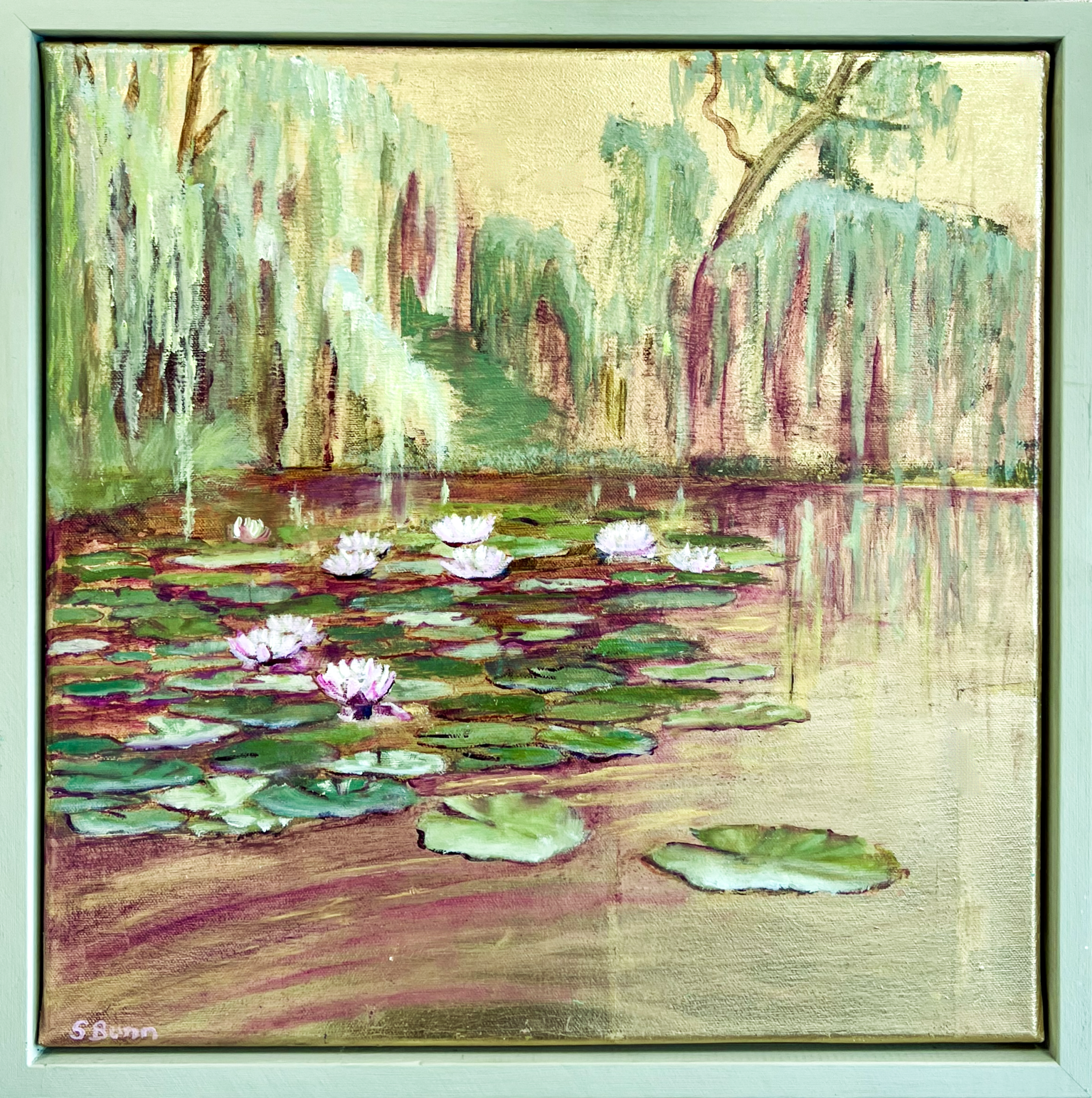 Waterlily & Weeping Willow Pond