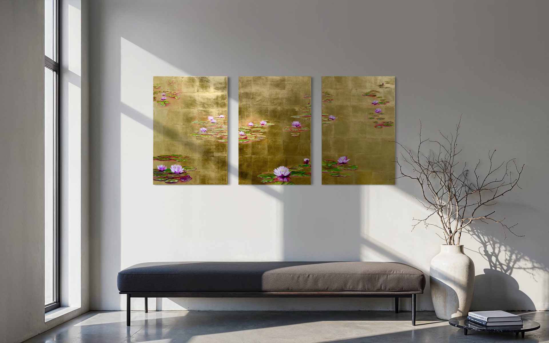 Water Lilies Hidden Depths